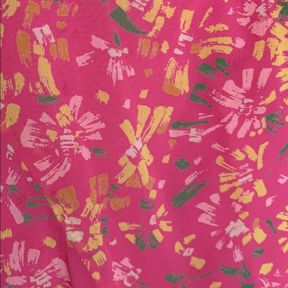 BCBG PINK FLORAL DRESS - Picture 5 of 6